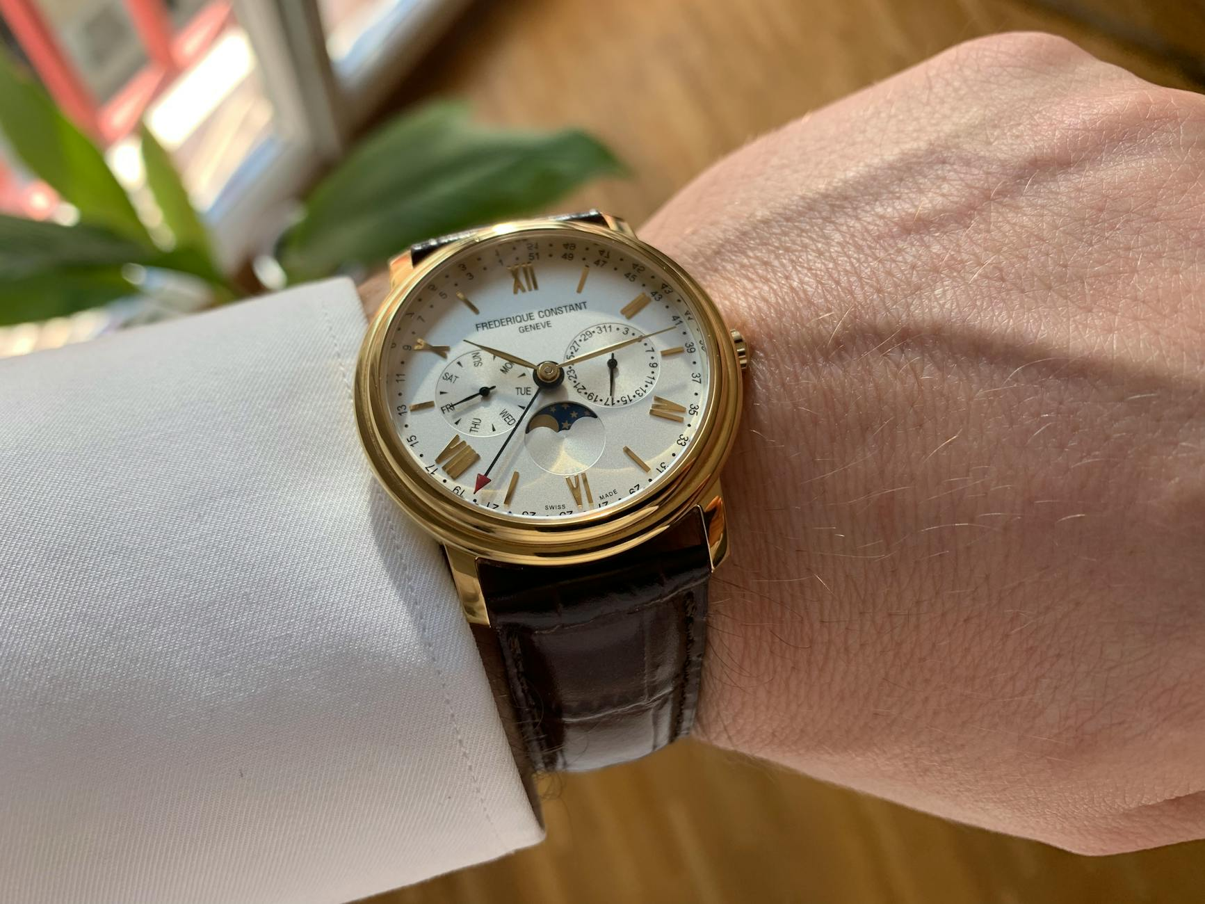 Swiss watch business accessory