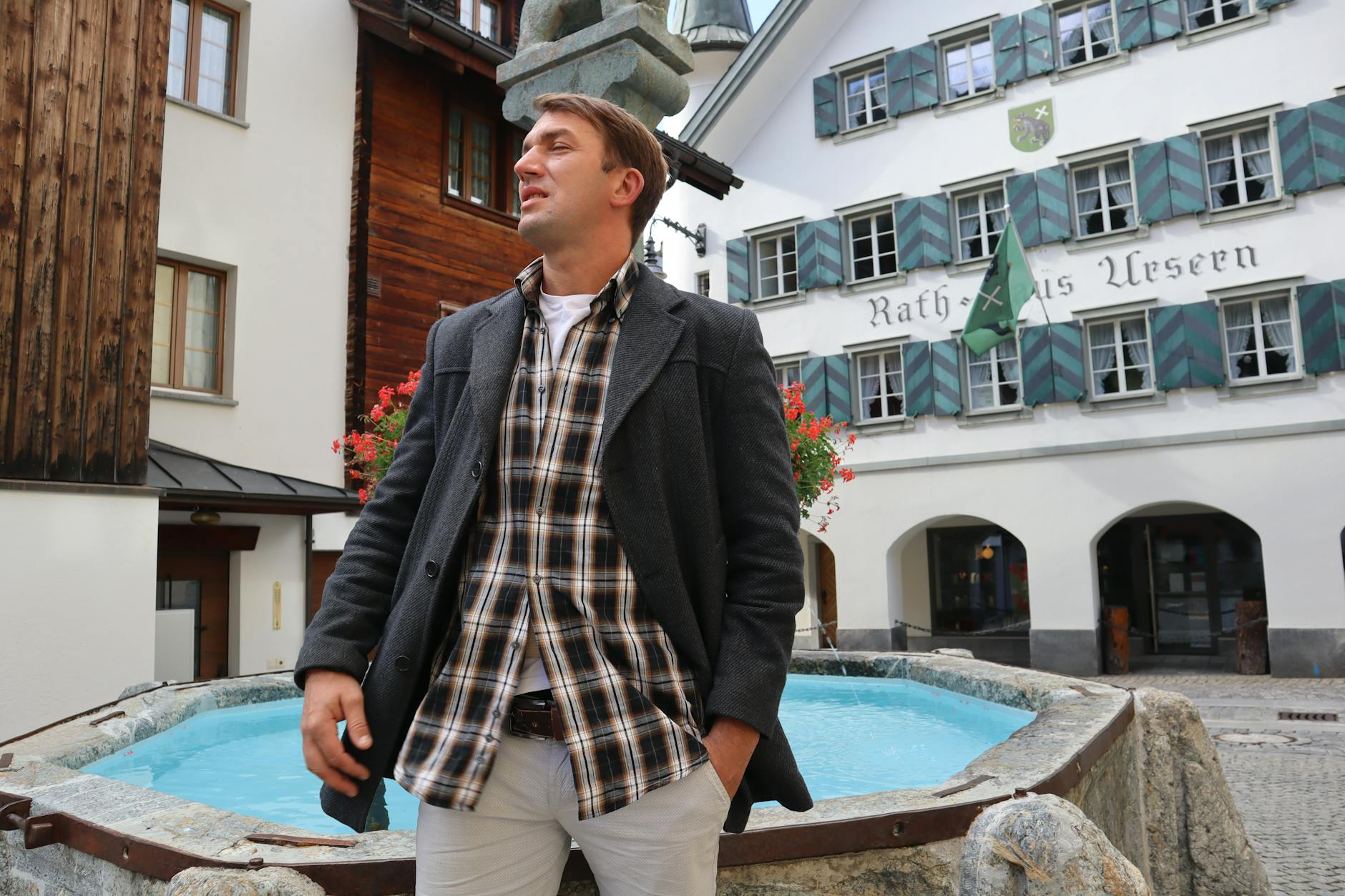 Swiss fashion designer Albert Kriemler