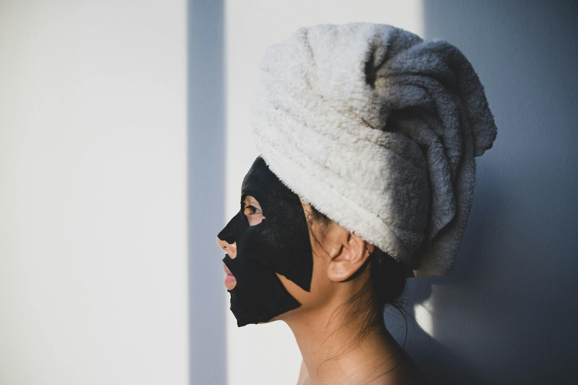 Winter skin care Swiss woman