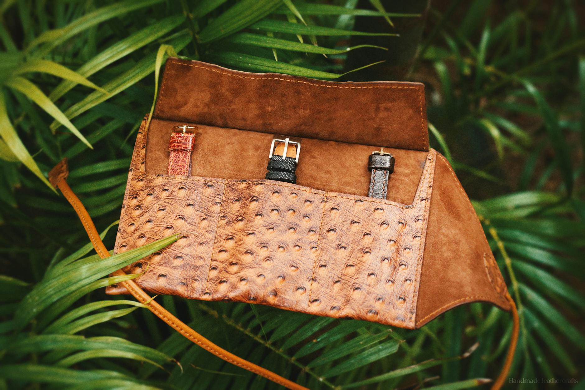 vegetable tanned Swiss leather