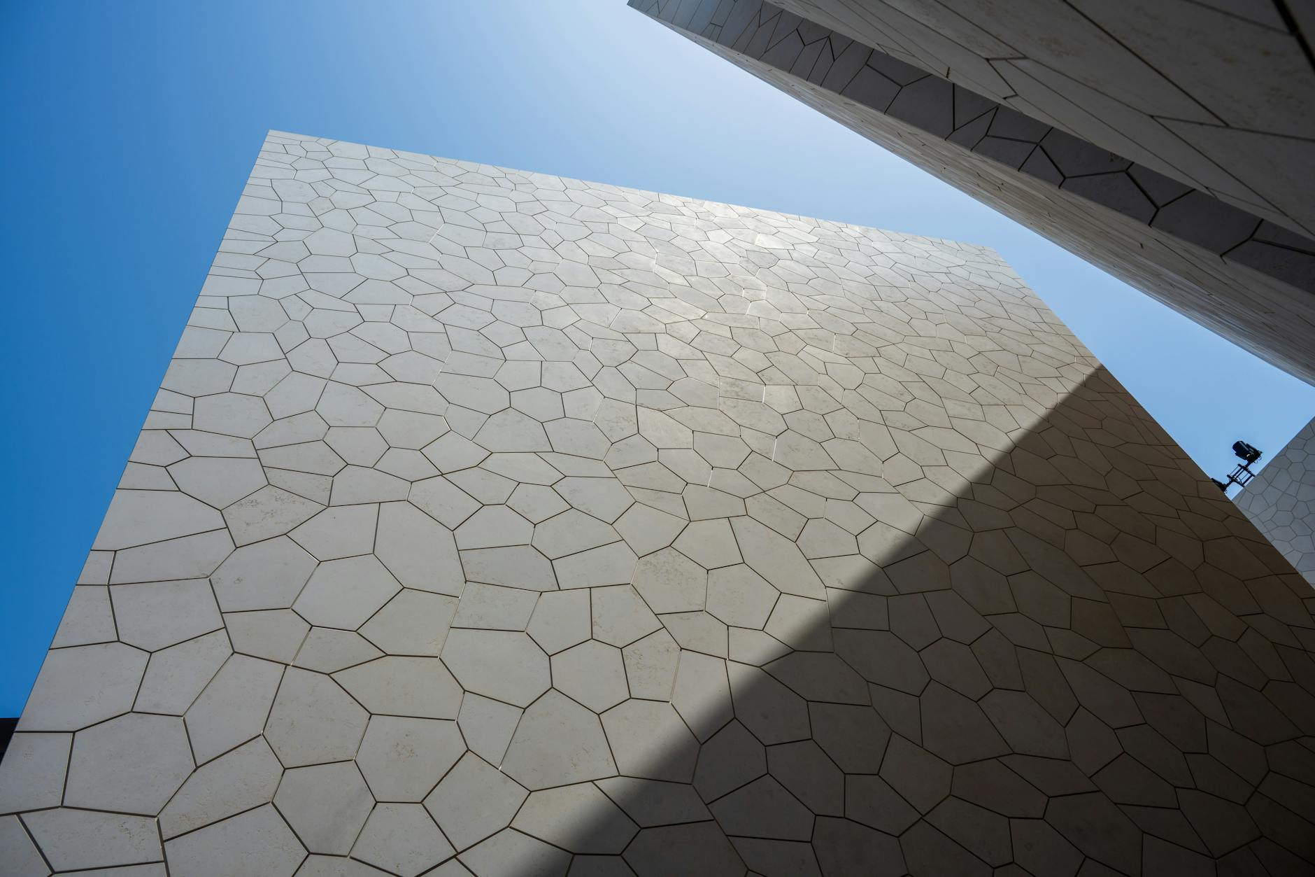 geometric architecture light stone