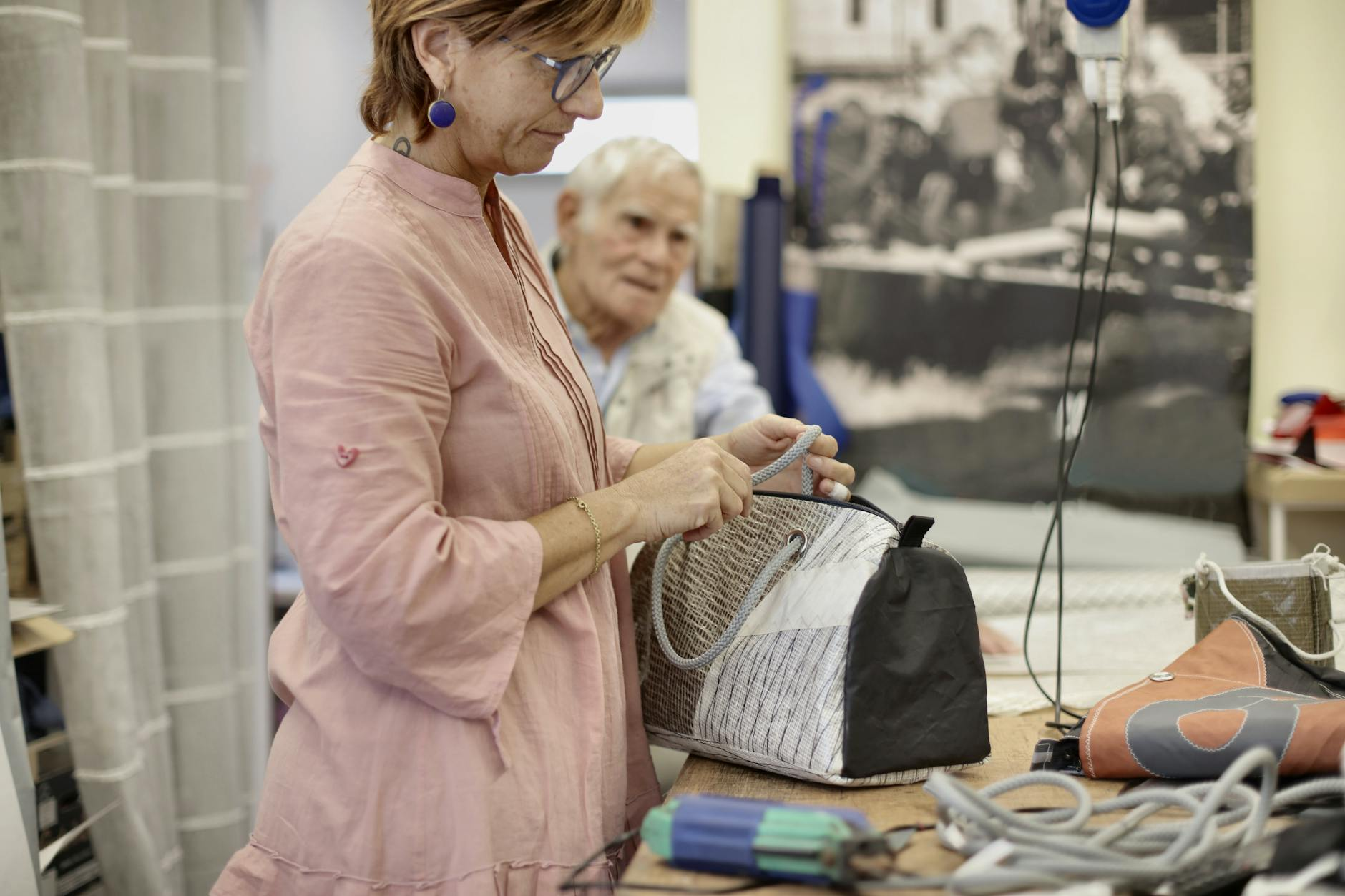 swiss artisan bag workshop