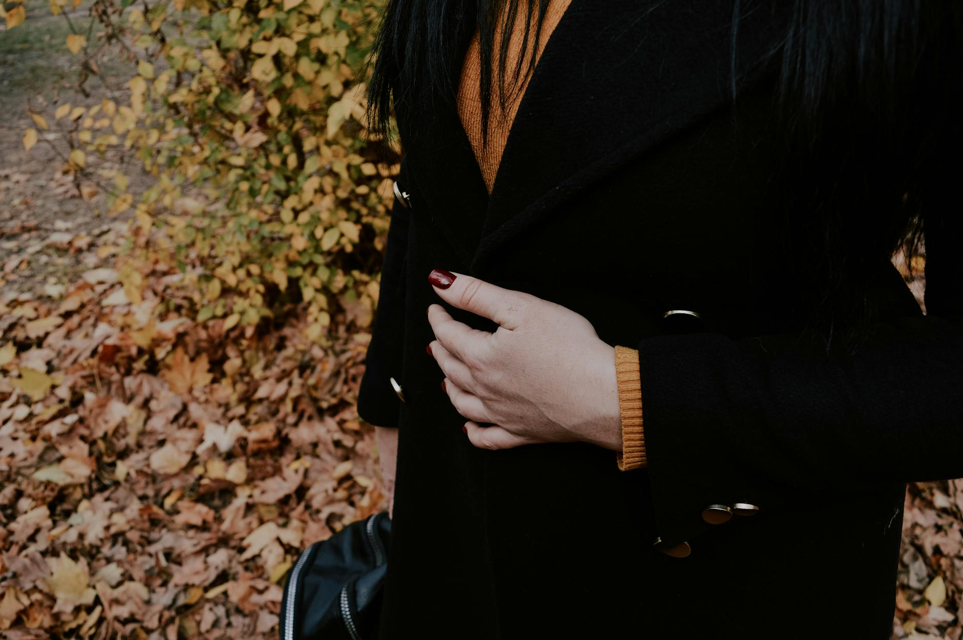autumn coat warm colors