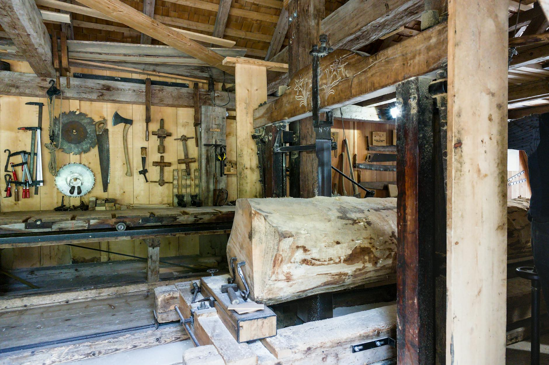 Swiss wood interior design