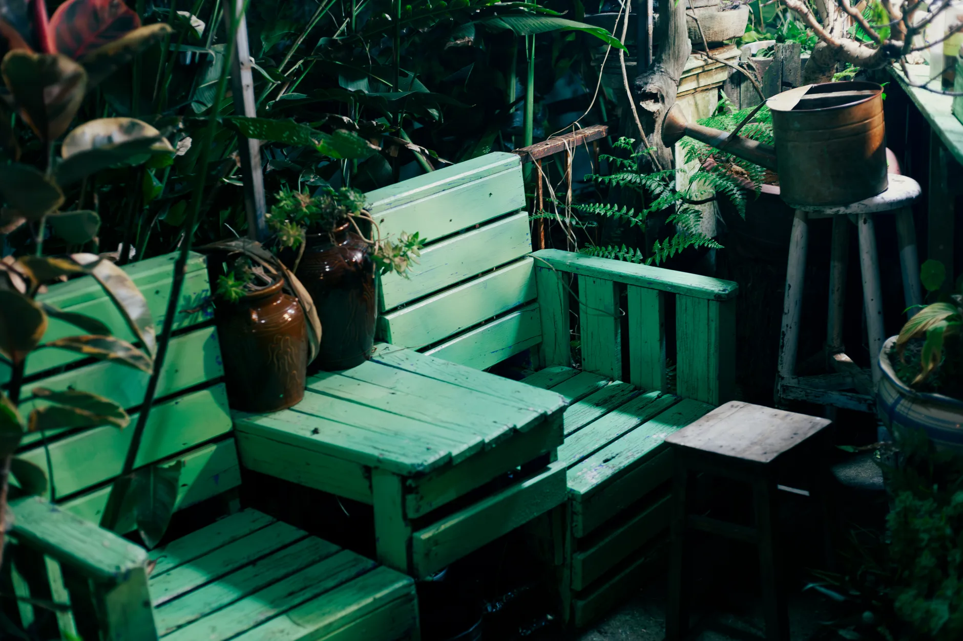 sbb wood bench upcycled